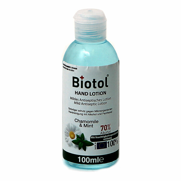 Biotol handlotion - 70% Alcohol - 100ml - Disinfectant