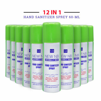 Disinfecterende Handgel Spray – 70% Alcohol – 60ML – 12 stuks