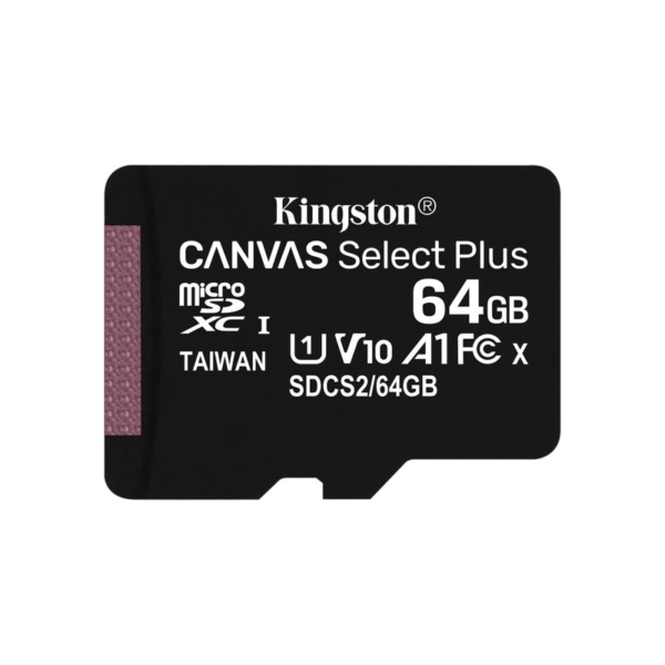 2x Kingston (Canvas Select Plus) -  64 GB - SDXC Class 10 UHS-I