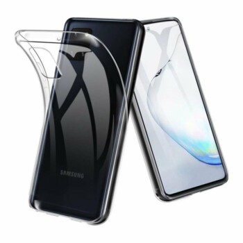 Samsung Galaxy Note 10 Lite Soft Siliconen Hoesje- Transparant