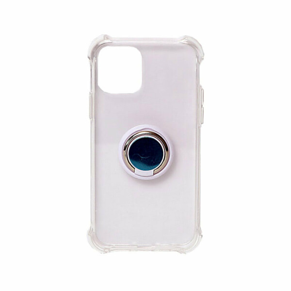 Apple iPhone 11 Backcover - Transparant/Wit