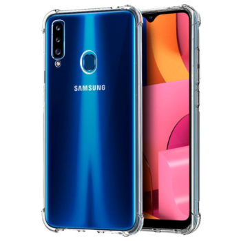 Samsung Galaxy A20S Antishock Hoesje - Transparant