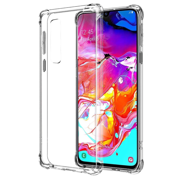 Samsung Galaxy A70/A70S Antishock Hoesje - Transparant
