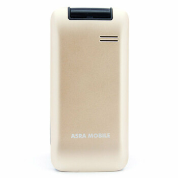 Asra Mobile C7 Goud 8 MB - Seniorentelefoon met grote knoppen