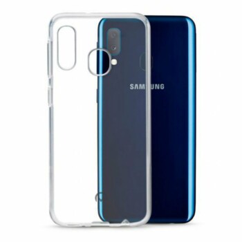Samsung Galaxy A20s Soft Siliconen Hoesje- Transparant