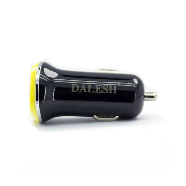 Autolader USB - Dalesh - Geel