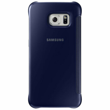 Samsung Galaxy S6 Edge Plus Clear View Cover - Blauw