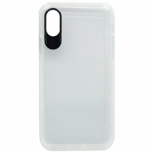 Apple iPhone XS Backcover - Transparant/Wit
