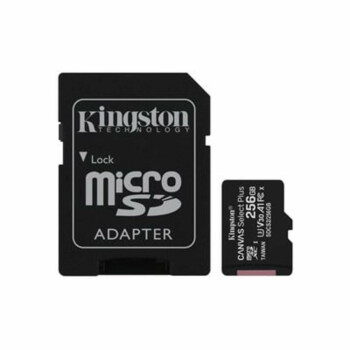 Kingston MicroSDHC Card -  256GB  - Class 10 + SD Adapter