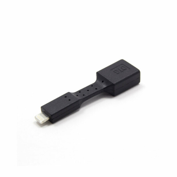 OTG kabel - Lightning naar USB Zwart