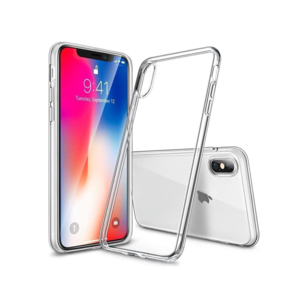 Apple iPhone XS Max Soft Siliconen Hoesje - Transparant
