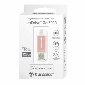 Transcend 128GB Jetdrive GO 300 Rose
