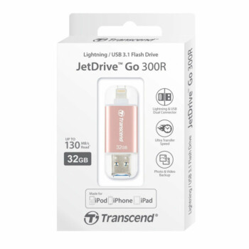 Transcend 32GB Jetdrive GO 300 Rose