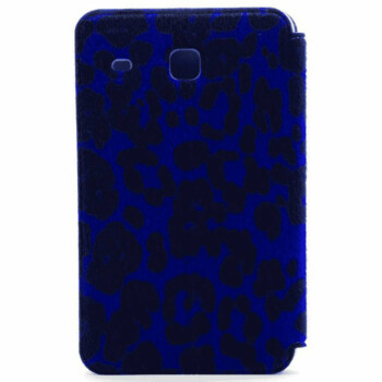 Samsung Galaxy Tab T377 (8.0") Tablethoes Tijgerprint - Blauw
