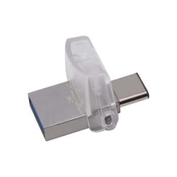 Kingston DataTraveler Microduo 3C -128GB - USB stick 3.1 / Type C - Flash Drive