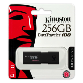 Kingston DataTraveler 100 G3 - 256GB - Flash Drive