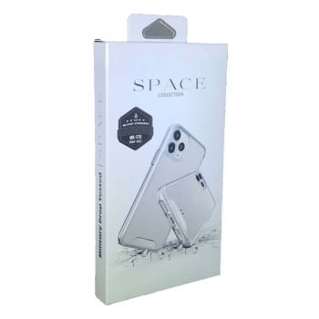 Apple iPhone 12 Mini Antishock Hoesje - Space collection - Extra Stevig – Transparant