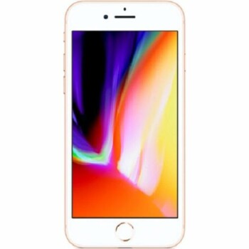 Apple iPhone 8 - 64GB - Goud (Als Nieuw)  -  (Tijdelijk GRATIS Screenprotector + Soft Siliconen Hoesje t.w.v. 35,00)