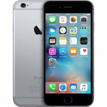 Apple iPhone 6s  - 32GB - Space Grijs (Licht gebruikt)  - (Tijdelijk GRATIS Screenprotector + Soft Siliconen Hoesje t.w.v. 35,00)