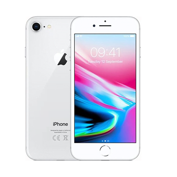Apple iPhone 8 - 256GB - Zilver (Licht gebruikt)  - (Tijdelijk GRATIS Screenprotector + Soft Siliconen Hoesje t.w.v. 35,00)