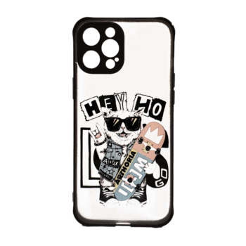 Apple iPhone 12 Pro Max - MG Design Backcover - Stoere Kat