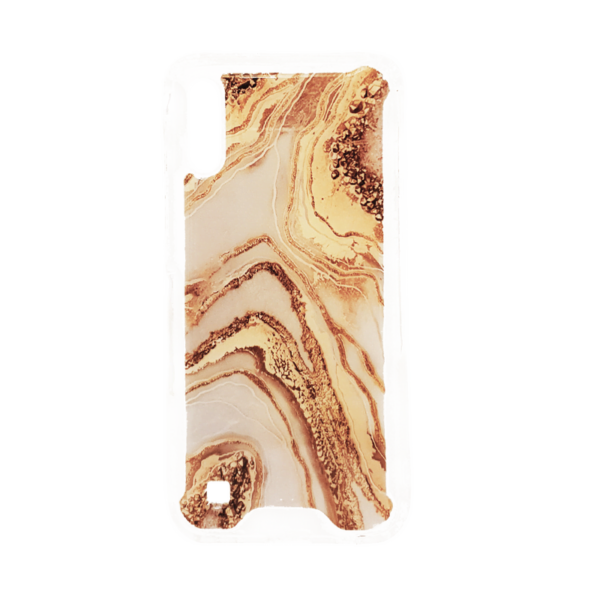 Samsung Galaxy A10 - MG Design Backcover - Goud Marble