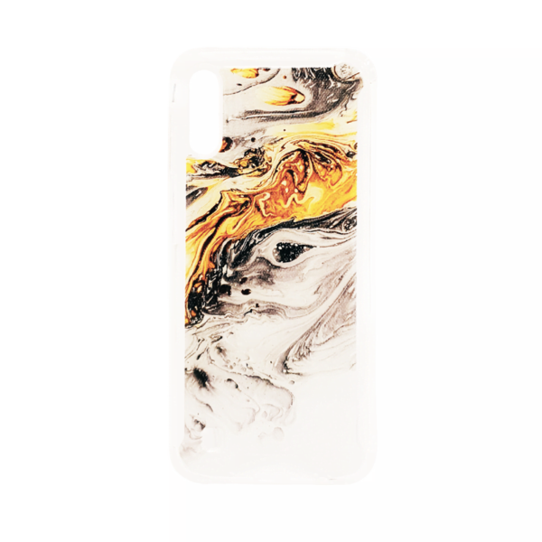 Samsung Galaxy A10 - MG Design Backcover - Grijs Marble