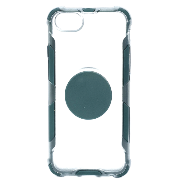 Apple iPhone 7/8 - Backcover met valbescherming – Groen