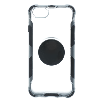 Apple iPhone 7/8 - Backcover met valbescherming – Zwart