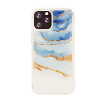 Apple iPhone XS Max - MG Design Backcover - Goud Marble
