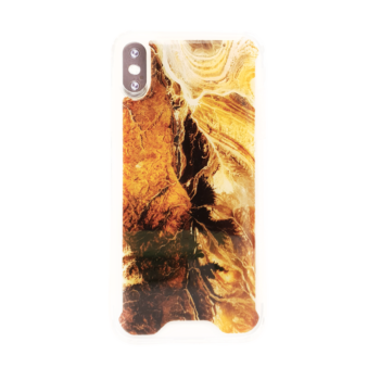 Apple iPhone Xs Max - MG Design Backcover - Bruin Marble