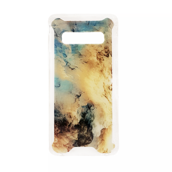 Samsung Galaxy S10 Plus - MG Design Backcover - Blue Marble