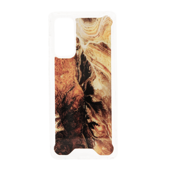 Samsung Galaxy S20 FE - MG Design Backcover - Bruin Marble