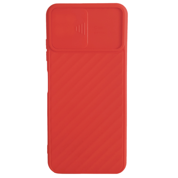 Samsung Galaxy A71 backcover met camera bescherming - Rood