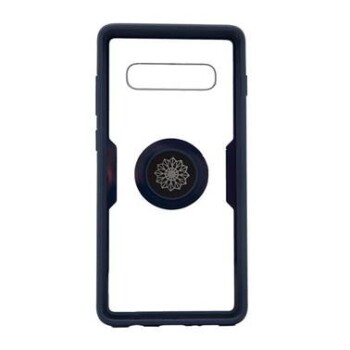 Samsung Galaxy S10 Plus Backcover - Transparant/Blauw