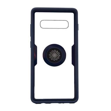 Samsung Galaxy S10 Plus Backcover - Transparant/Blauw