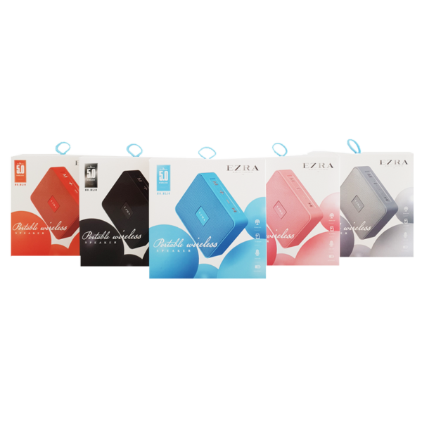 Mini Bluetooth Speaker – NL14 – Ezra – Roze