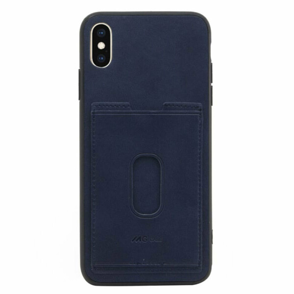 Apple iPhone XS Max Backcover - Blauw