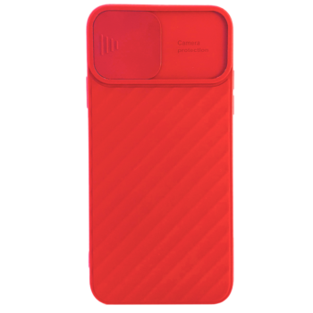 Apple iPhone Pro 12 backcover met camera bescherming - Rood