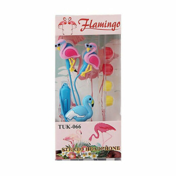 Oordopjes In-ear – Flamingo – Voor Kinderen – Blauw