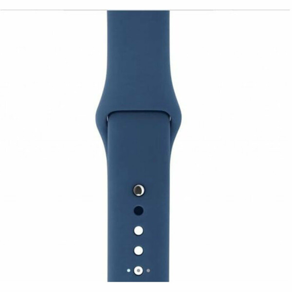 Horlogeband Voor Smartwatch Apple Watch (38mm) - Blauw.