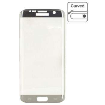 Samsung Galaxy S7 Edge - MG Screenprotector zilver - 5D
