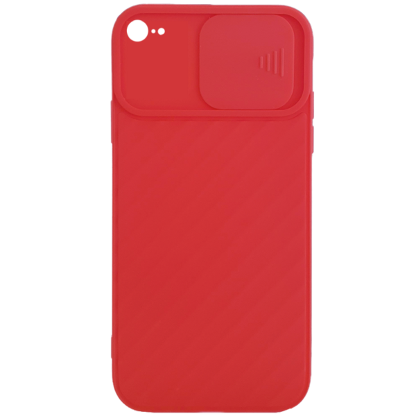 Apple iPhone 7/8 backcover met camera bescherming - Rood